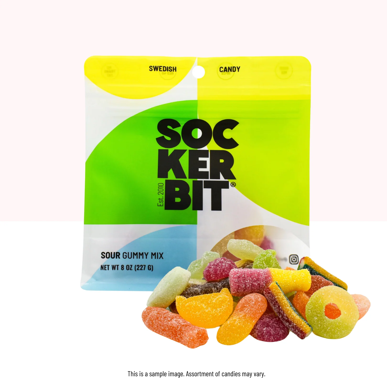 Sour Mix Swedish Candy Pouch - Image 4