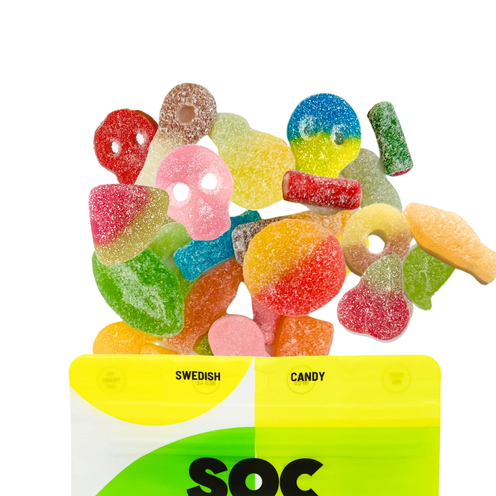 Sour Swedish Candy Mix Pouch - Image 2